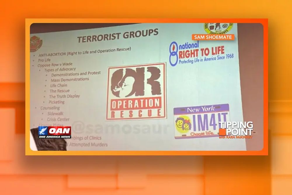 #FortLiberty Slide Labels Pro-Life Organizations as ‘Terrorist Groups’