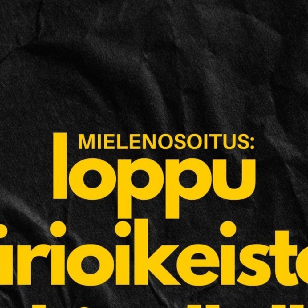 Loppu äärioikeiston väkivallalle! on Instagram: "Loppu äärioikeiston väkivallalle - yhdessä turvallisemman maailman puolesta!

Viime viikolla Oulussa tapahtui järkyttävä väkivallanteko, kun Suomessa k...