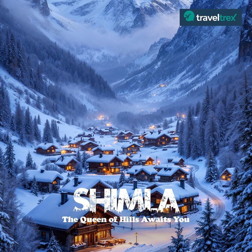 Nestled in the snow-capped Himalayas, Shimla is where nature meets charm. ❄️🏔️ From colonial architecture to pine-covered valleys and cozy hill cottages, this queen of the hills offers a magical escape in every season. 