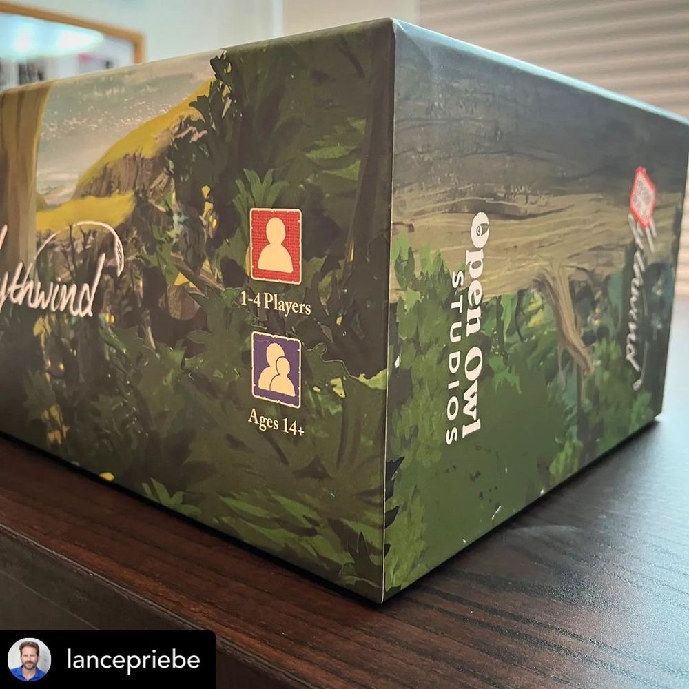 Box shot of Mythwind game box.