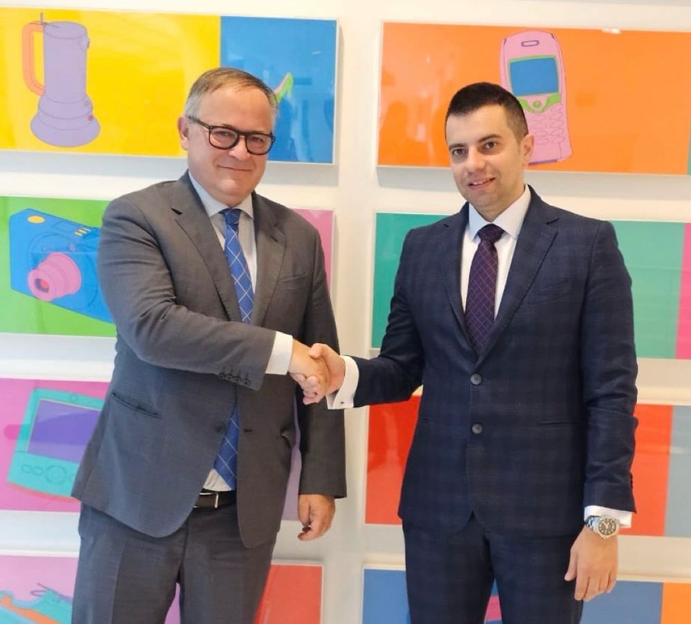 Benoit Coeuré et Dragan Damjanović