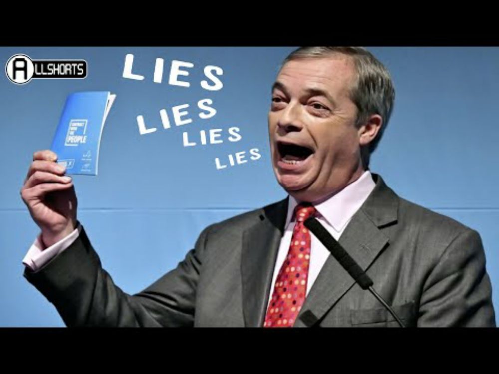 Nigel Farage is Lying to you!