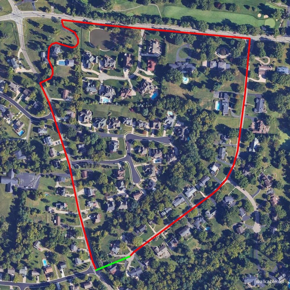 Cincinnati, Ohio
It could be: 241 feet
But it's actually: 1.0 miles
Ratio: 21.26x

