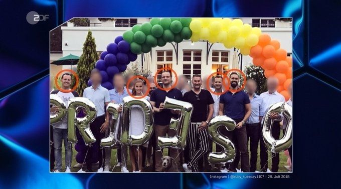 Richard Grenell feiert mit Jens Spahn