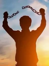 Somebody breaking some chains.