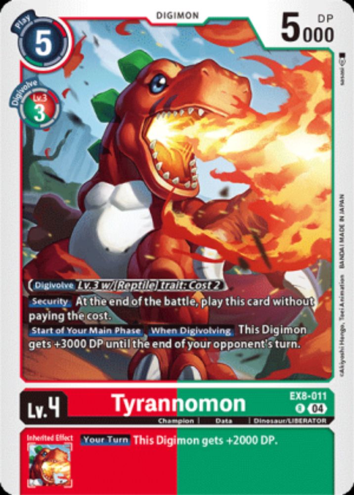 Dino Might (EX8) - DigimonCard