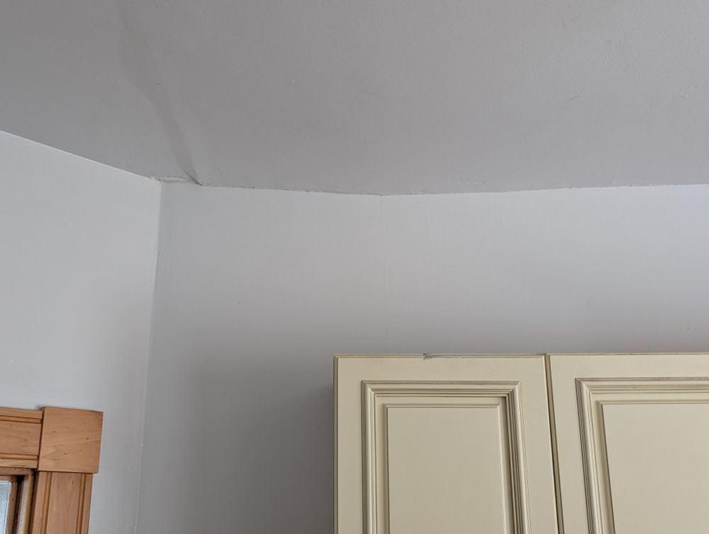 24 hours ago, a slight sag appeared in my kitchen ceiling.