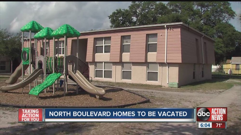News in 2014 about the vacancy of public housing for 2,000 residents.