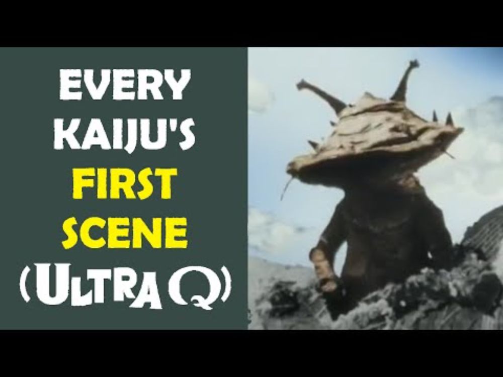 Every Ultra Q Kaiju Reveal (1966)