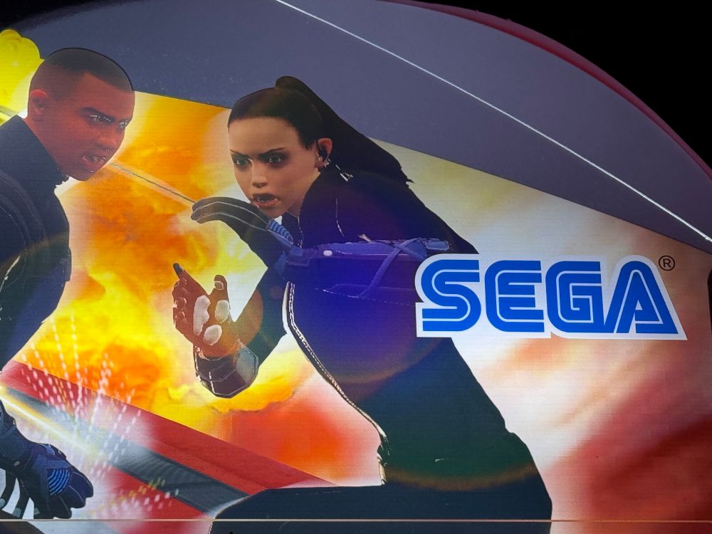 Mission: Impossible Arcade game marquee for today's #segaposting.