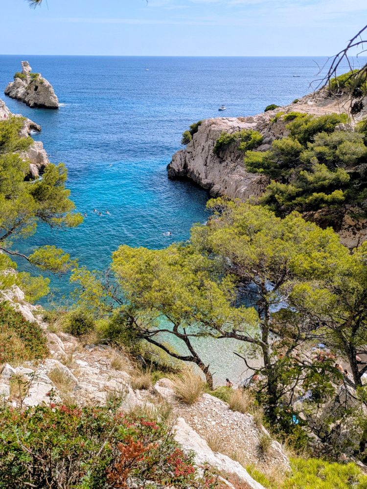 Calanque de Sugiton bei Marseille