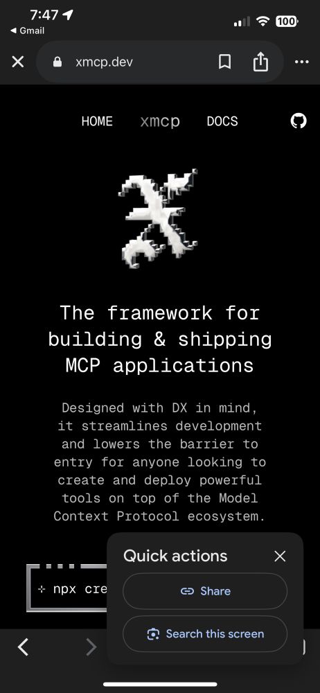 The XMCP homepage