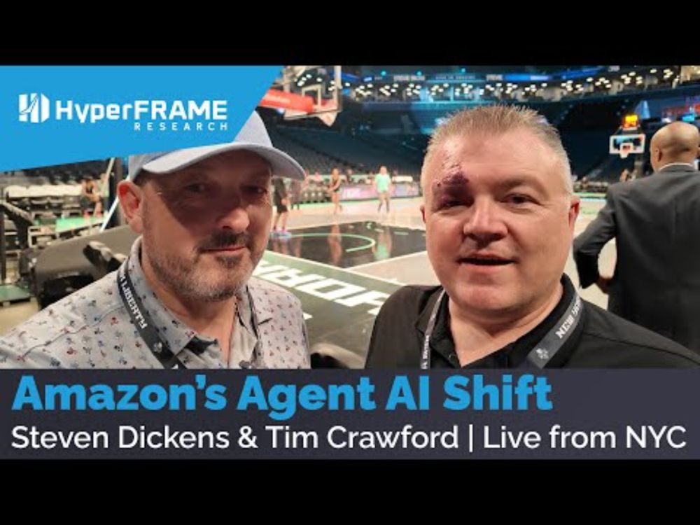 Steven Dickens & Tim Crawford Decode Amazon’s Agent AI Roadmap at AWS Summit NYC