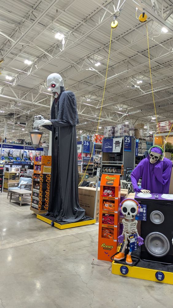 Premature Halloween stuff. 