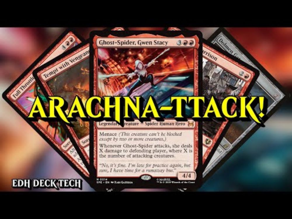 Ghost-Spider, Gwen Stacy Commander Deck | MTG EDH Deck Tech (Spider-Man) | ARACHNA-TTACK!