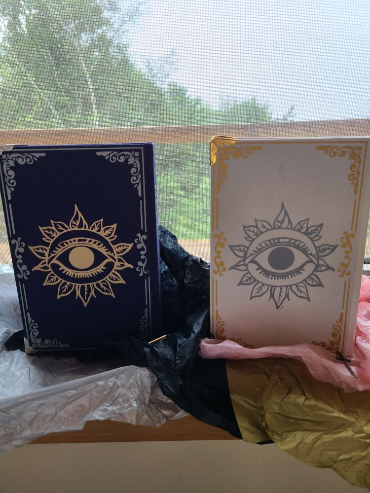 Handbound copies of The Courtesan's Eye