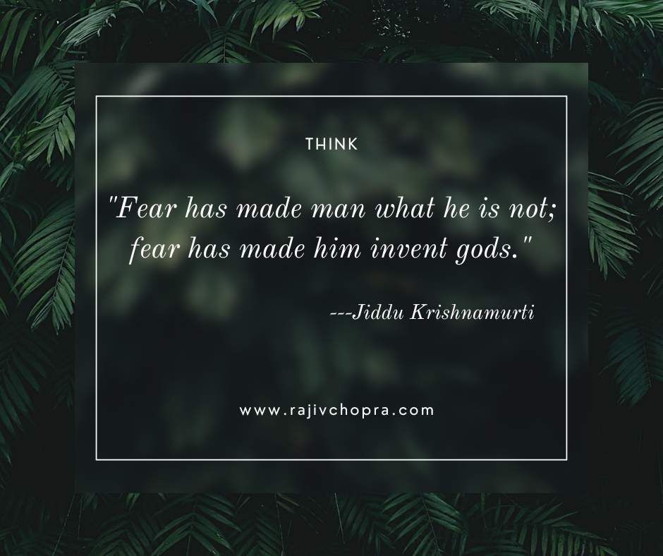 As an atheist, I embrace a life free of superstitions. Chanting mantras doesn't define spirituality; it's a misconception. Fear birthed gods - our way of seeking solace in the face of uncertainty. Let's break free from these illusions!...