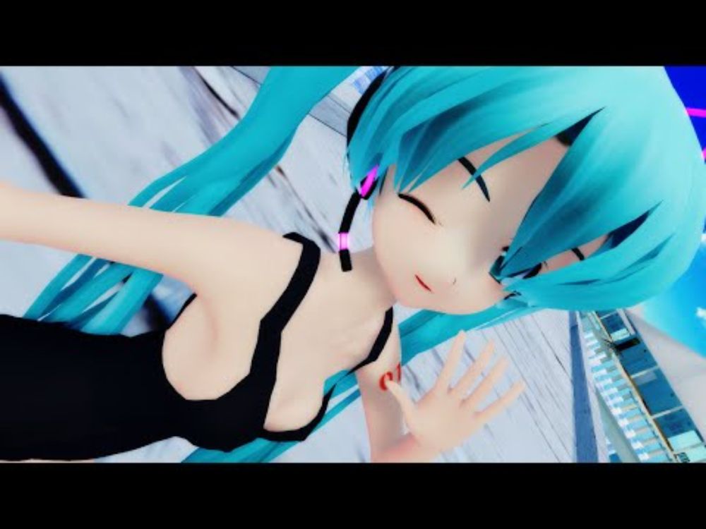 【MMD】  スパークル・ピーチ  【らぶ式ミク】