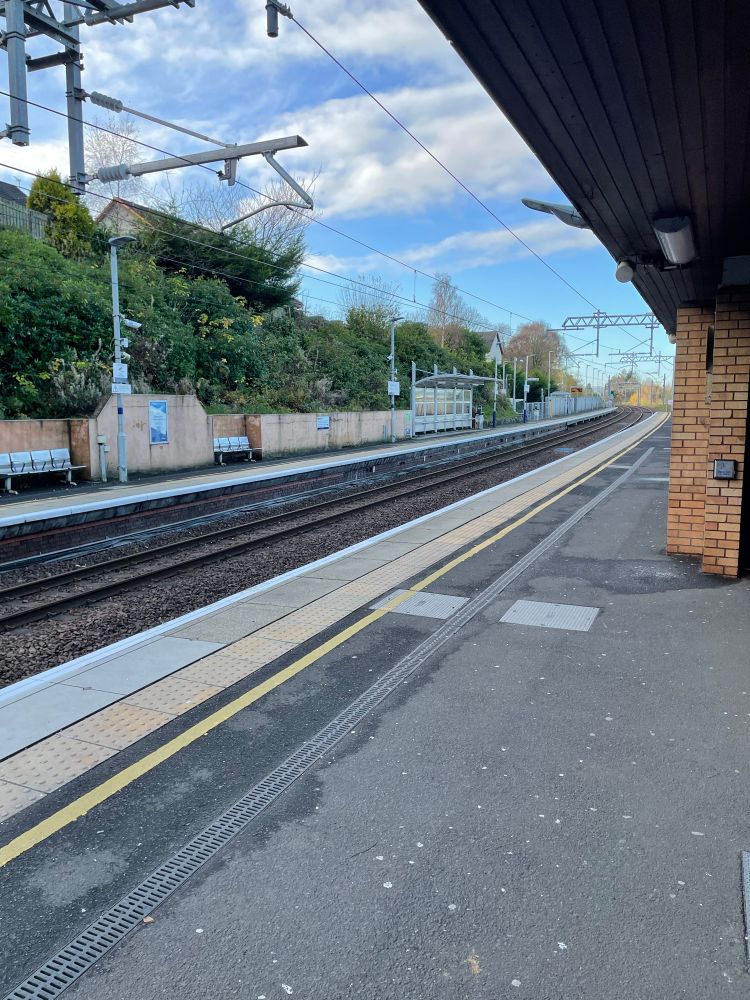The magnificence of Falkirk High Station. 