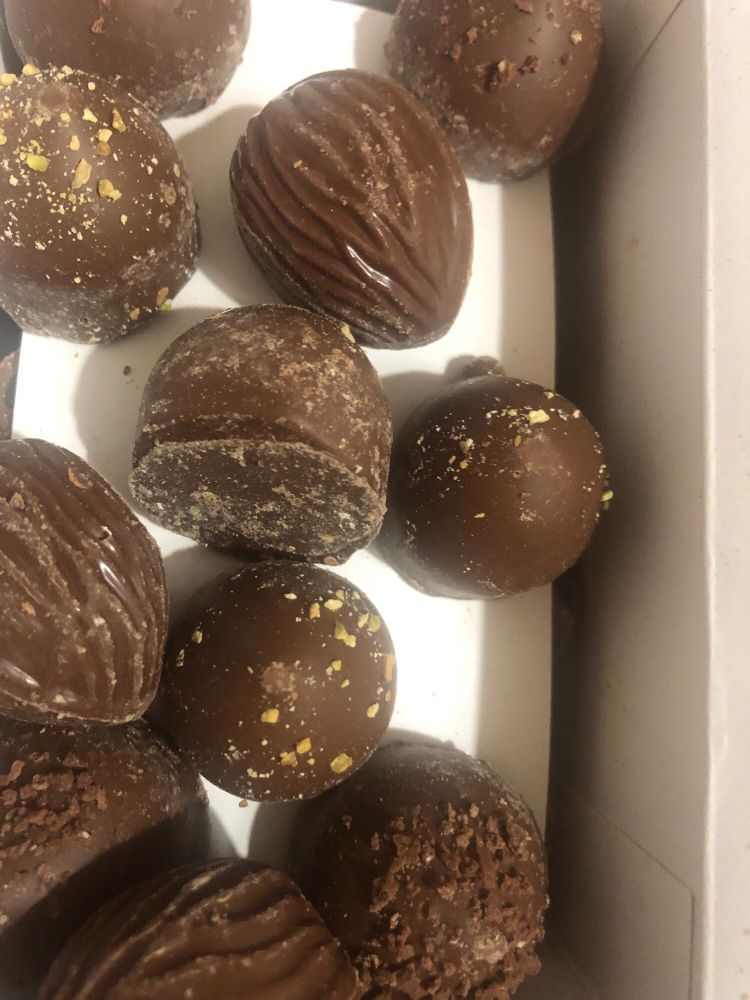 Pralines belges chocolat au lait