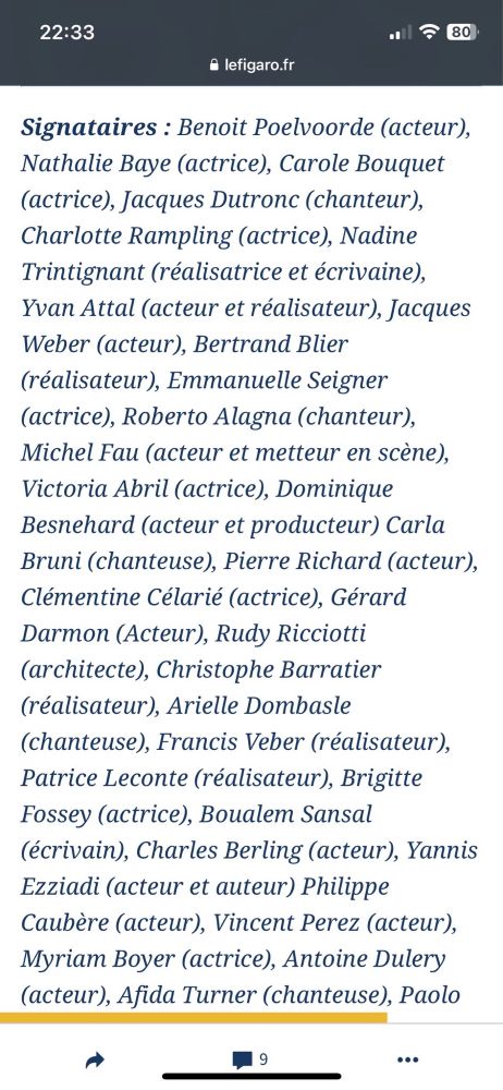 Liste des signataires de la pétition au soutien de Depardieu le gros porc