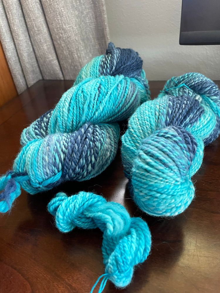 Finished yarn
