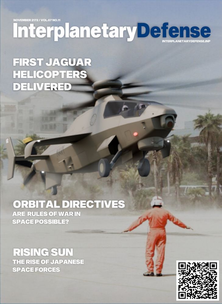 The Jaguar Attack Helicopter is landing amidst a city square as part of it's Operations Trials,a ground crew directs the helicopter as it is landing.The city square is located on the southern Spanish coast.