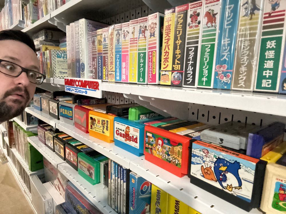Famicom Video Game Shelves