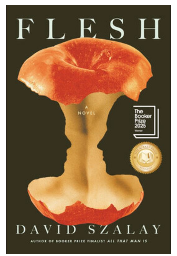 A screengrab of the cover of Flesh by David Szalay