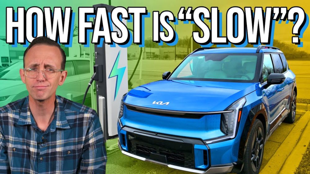 Testing Kia EV9's SLOWER Charging BIG Battery