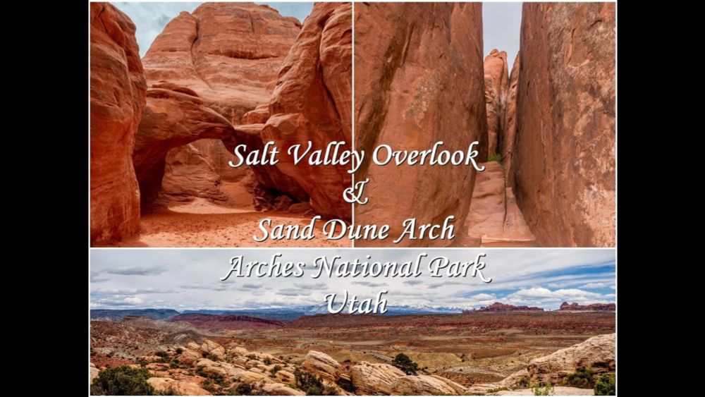 Hiking At Sand Dune Arch And Salt Valley In Arches National Park