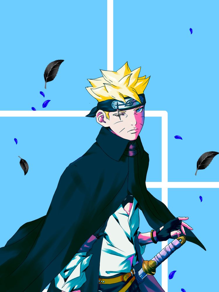 BORUTO fan art blueprint 