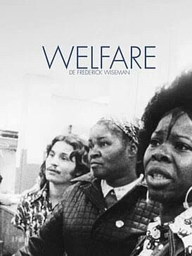 Poster for the documentary Welfare by Frederick Wiseman
