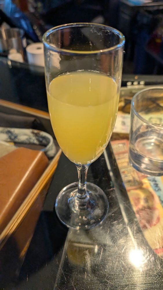 A photo of a mimosa 
