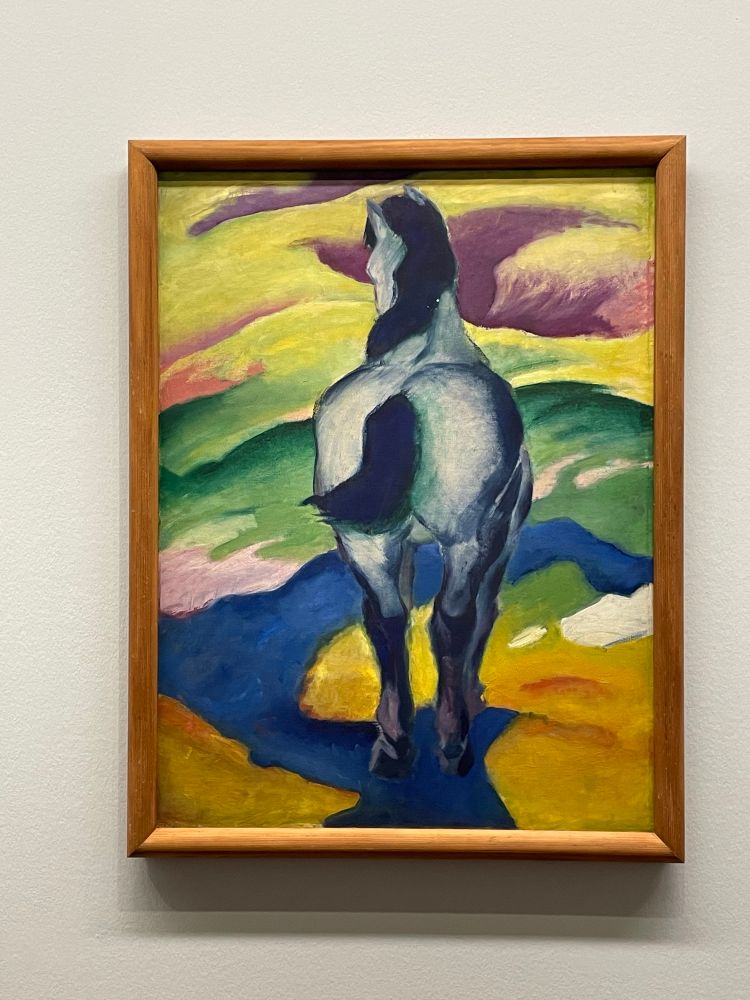 Bild Das blaue Pferd