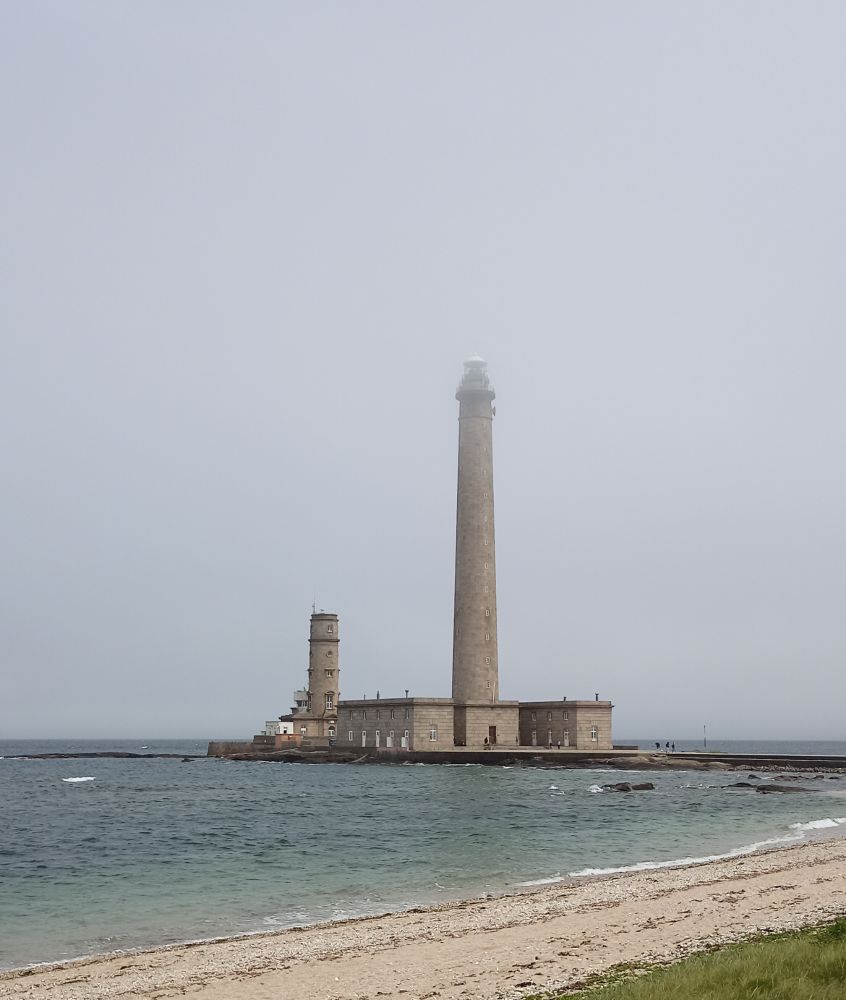 Phare de Gatteville, built around 1830, at the North-East tip of the Cotentin peninsula 