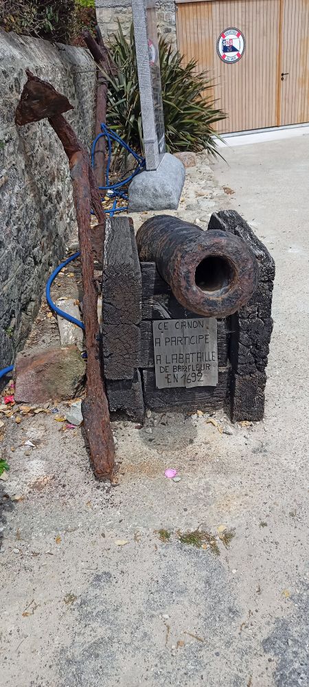 Canon that fought at the battle of Barfleur in 1692