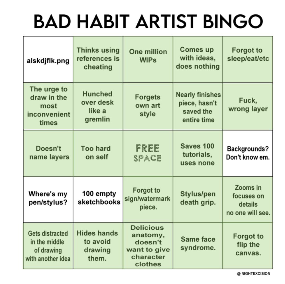 I thought I did good till I re-read it.
"Don't make a bingo"