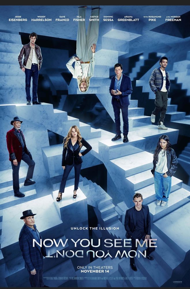 Poster for the film Now You See Me Now You Don't (2025) 
