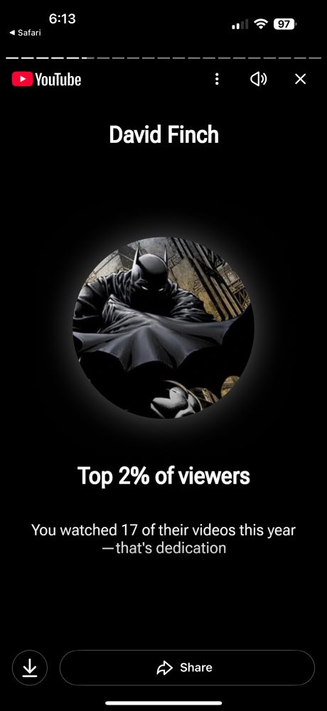 Watched a lot of David finch videos