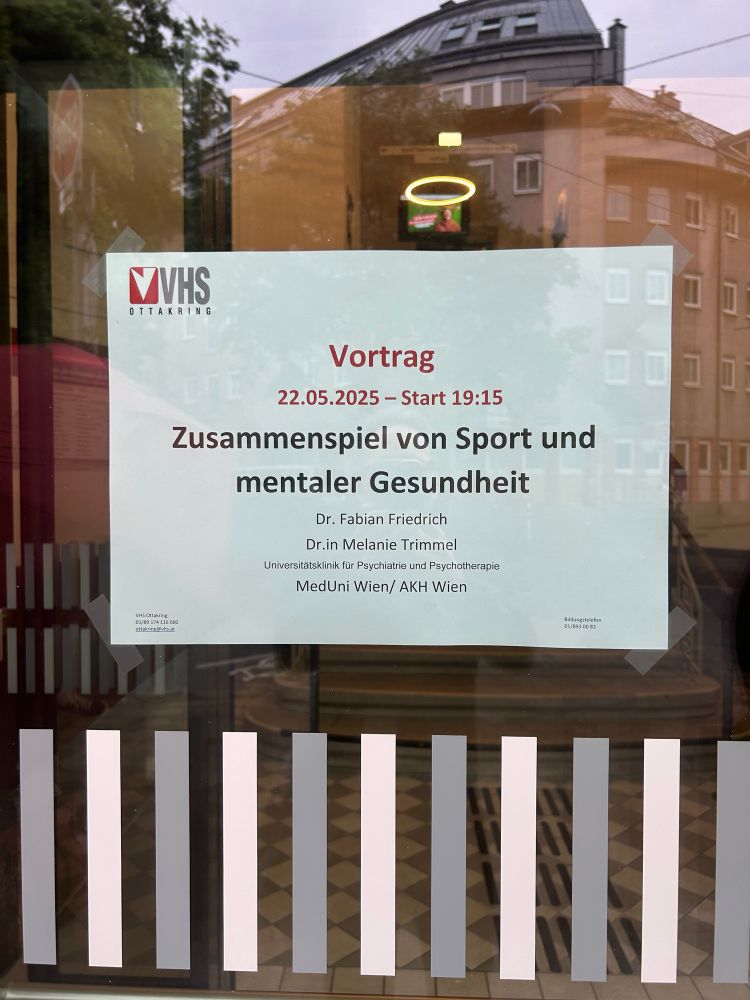Vortrag: Zusammenspiel von Sport und mentaler Gesundheit
