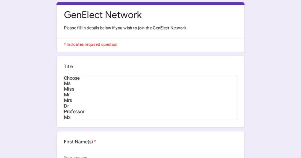 GenElect Network