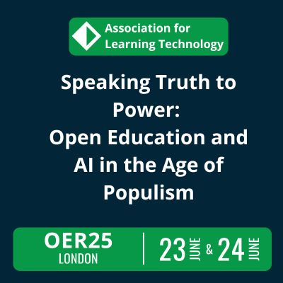 Speaking Truth to Power: Open Education and AI in the Age of Populism