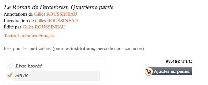 Capture d'écran d'un fichier ePub que l'on pourra estimer un rien onéreux.