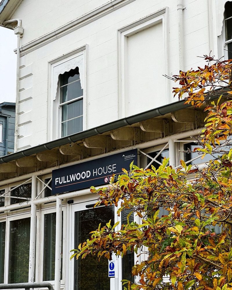 Shot of fullwood house close up in an autumnal setting