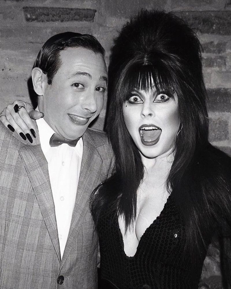 Pee-Wee Herman and Elvira, Mistress of the Dark