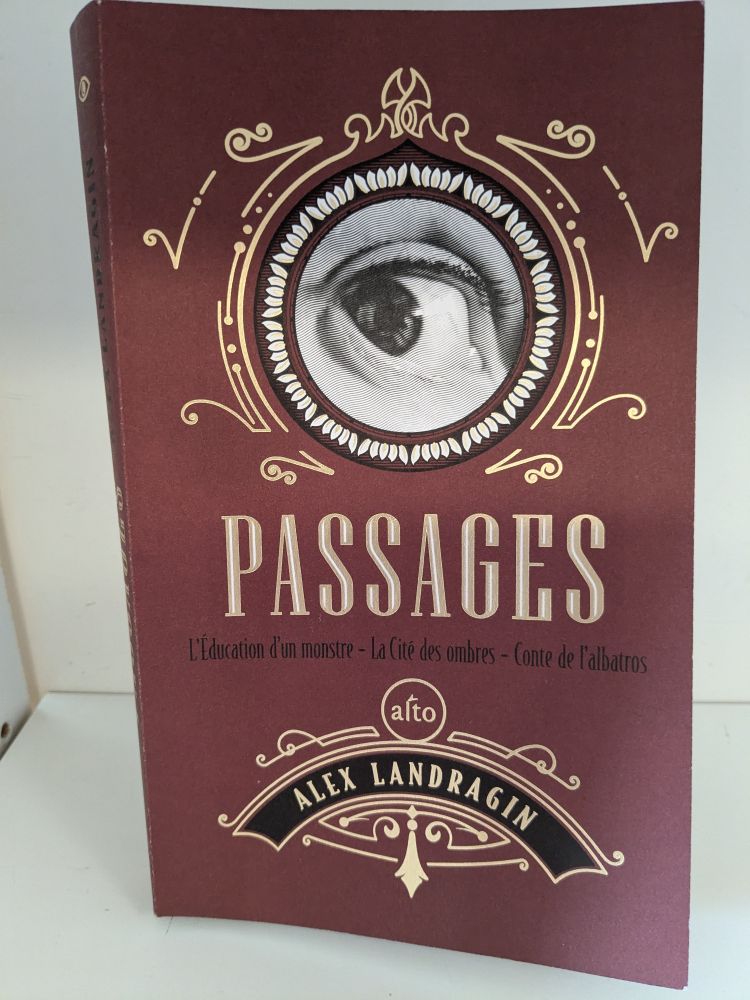 Couverture du roman Passages, d'Alex Landragin (éditions Alto)
