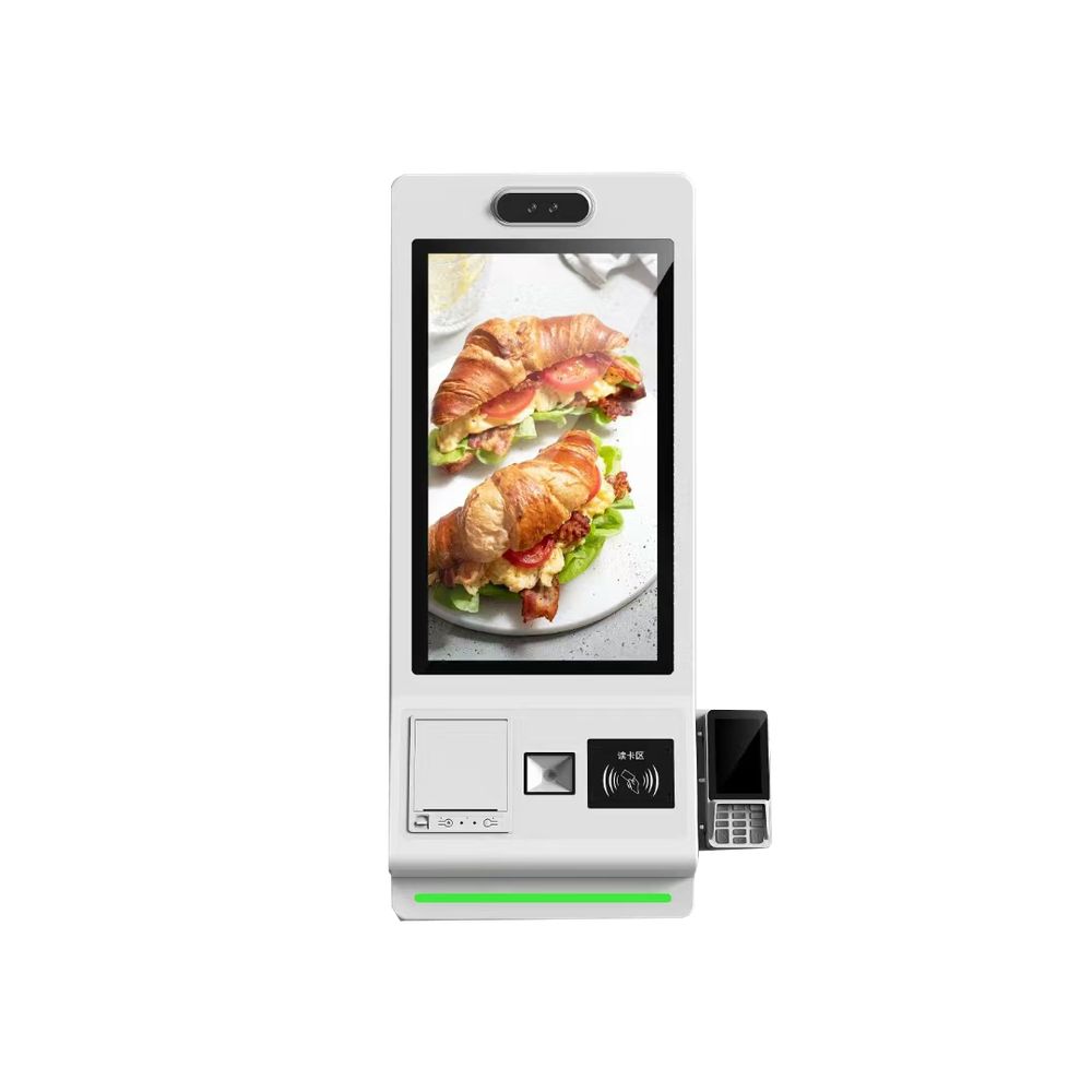 ANYWAY 21.5&quot; Self-Order Payment Kiosk with Touch Screen, Printer, QR Code Scanner for Restaurants