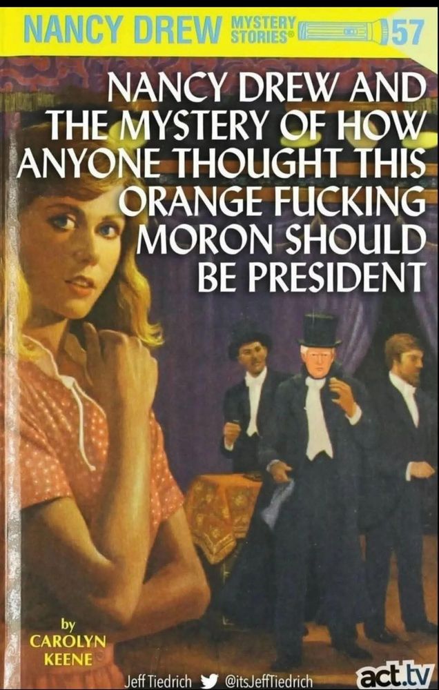 This image is a parody book cover styled like a classic 