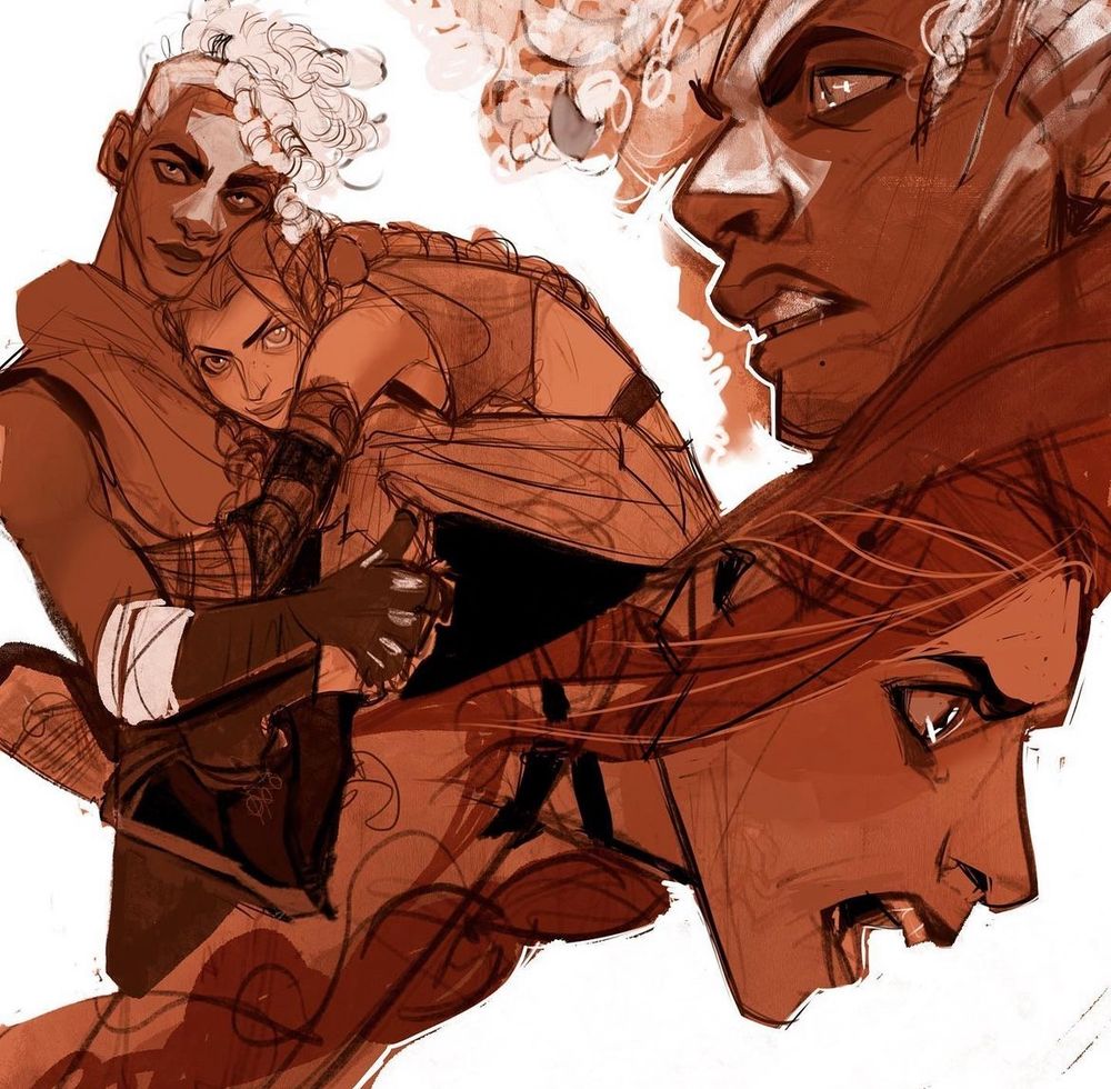Arcane characters Ekko and Jinx. 